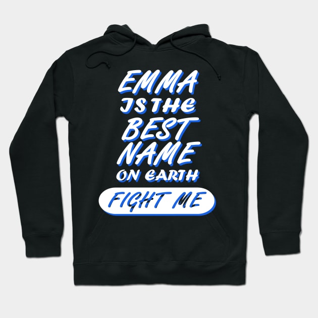 Emma Mälchen Name Women Saying Hoodie by FindYourFavouriteDesign